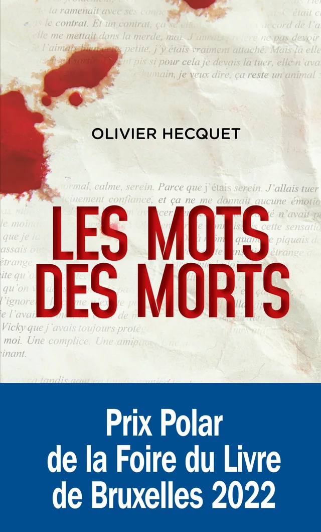 Couverture de Les mots des morts
